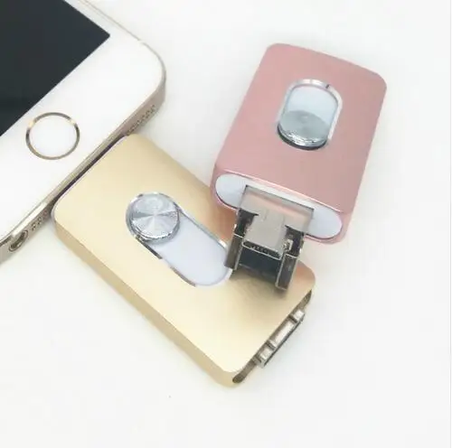 Последним otg iFlash Drive 64/128/256/512 ГБ HD U Disk Micro USB интерфейс 3 в 1 для Android/iphone 5/6/5s/6 Плюс iPad
