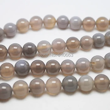 

64 Pieces/Lot,Nature Grey Agatee Bead,For Shambala Bracelet Making,Charms Jewelry,Size: 12mm,Good Quality