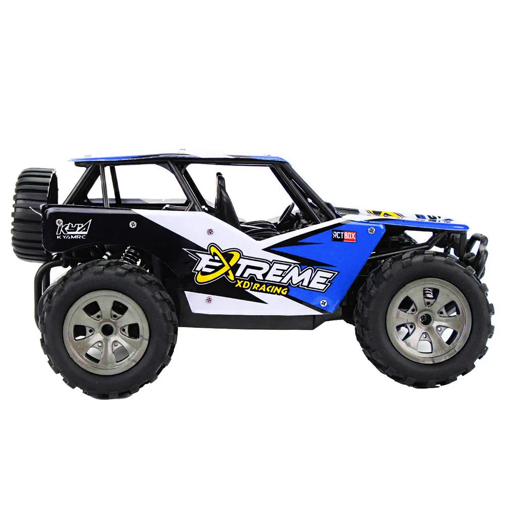 RC Car1: 18 2WD Высокоскоростной RC гоночный автомобиль дистанционного управления сплав CaseTruck внедорожный багги игрушки T708