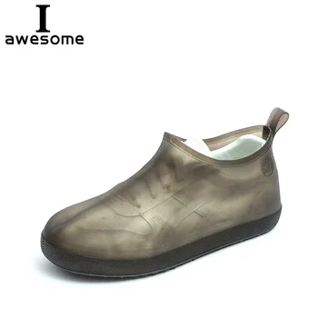 

Waterproof Shoes Cover For Men Women Kids 4 Colors Quality Non-slip Rain Shoes Cover Shoes Elastic Reusable Rain Boots Overshoes
