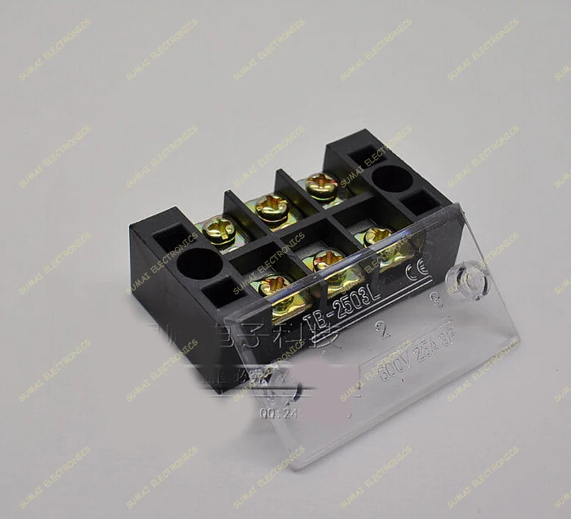 Free shipping 2pcs 600V 30A TB-2503 2503L wiring terminal/connection terminal/ Connector board/terminal block | Обустройство дома