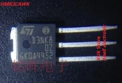 Оригинальный 100% новый STD3NK80Z-1 D3NK80Z STD3NK80Z STD3NK80 3NK80 IPAK 10 шт./лот | Электроника