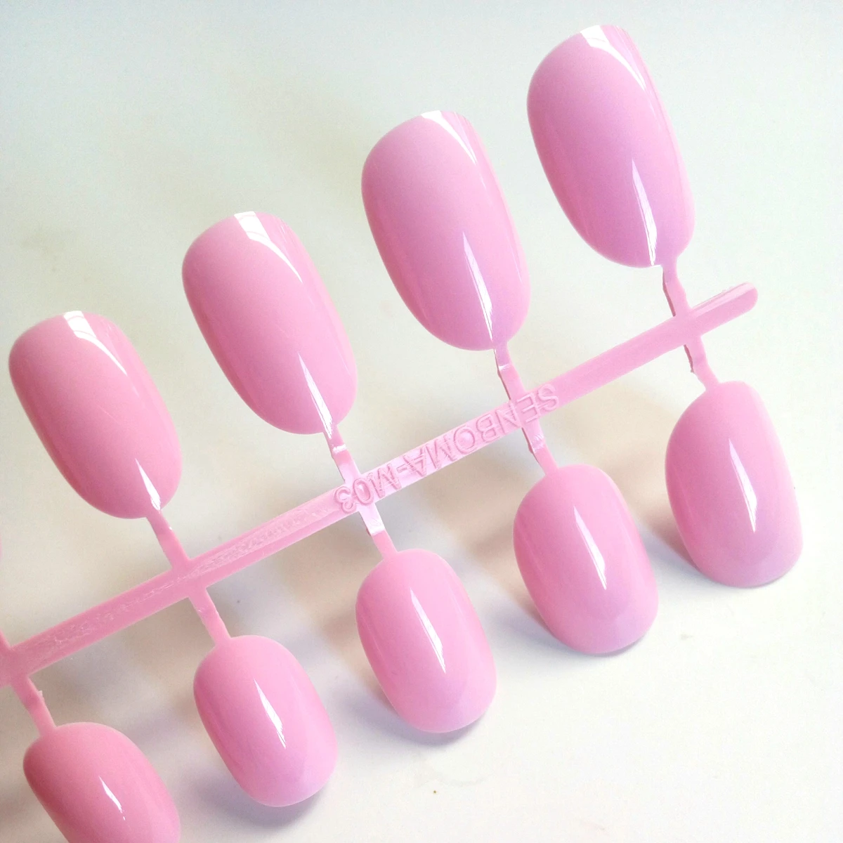 24 шт. поддельные ногти розовый фиолетовый накладные ногти для пальцев нажмите на ногти DIY Инструменты для маникюра леди искусственные ногти 316Q - Цвет: 008