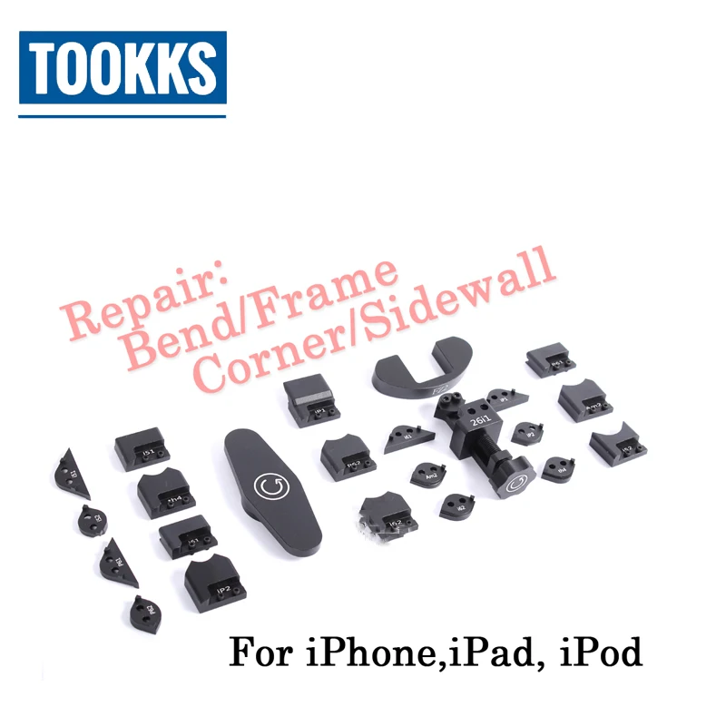 Горячая продажа 26 в 1 Gtool GB1100 iCorner Набор для iPod iPad iPhone 5 5S 6 6Plus 6s plus 7 7P угловая боковая