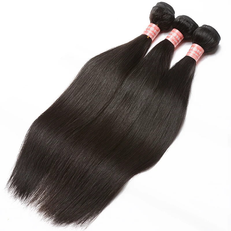 Straight Hair Bundles With Closure 3pcs Peruvian Virgin Hair Bundles Add 4x4 Lace Closure Pre Plucked With Baby Hair CARA Straight Hair Bundles With Closure 3pcs Peruvian Virgin Hair Bundles Add 4x4 Lace Closure Pre Plucked With Baby Hair CARA