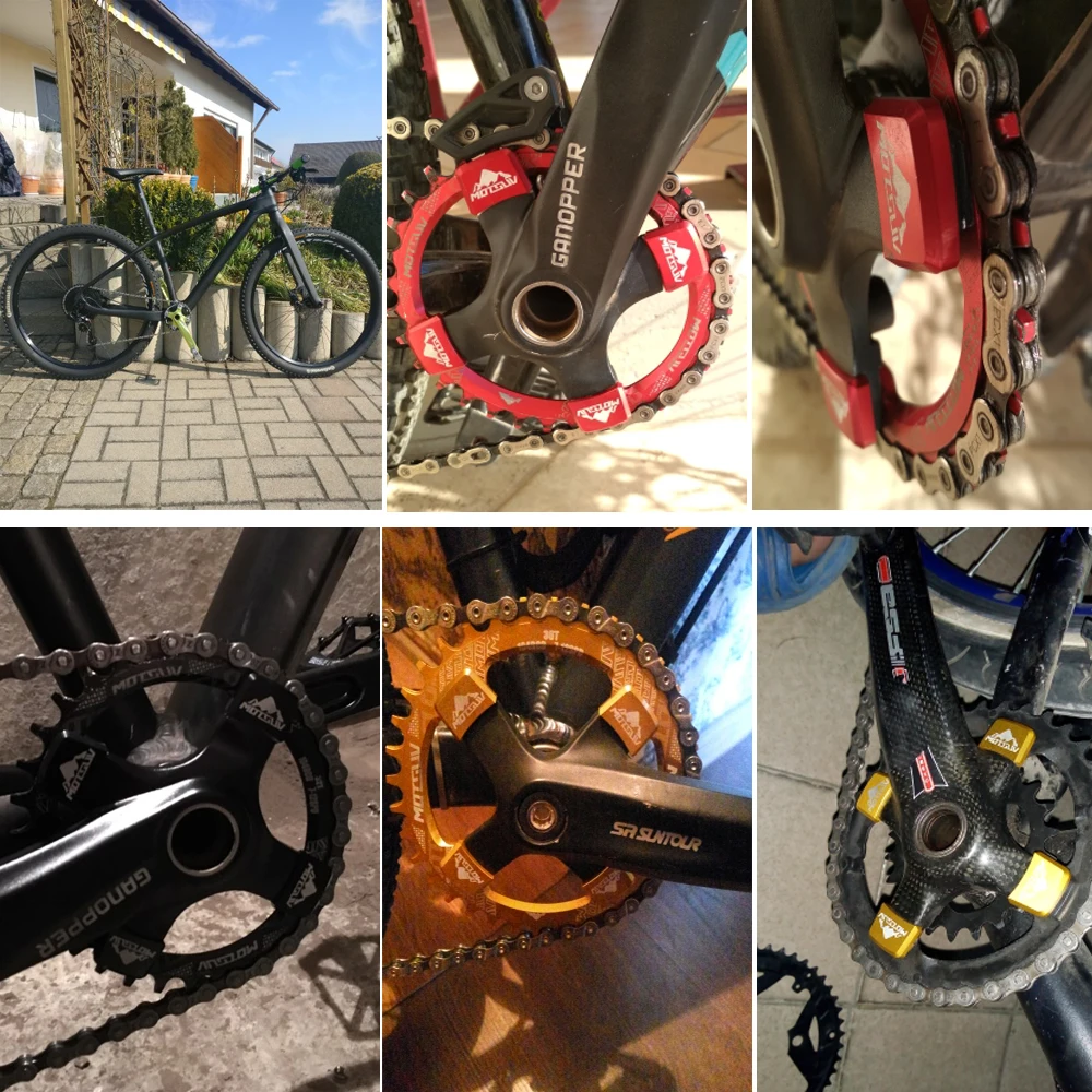 MOTSUV 4/PCS خفيفة MTB الطريق دراجة BMX كرنك 7075 الألومنيوم الدراجة سلسلة عجلة الأظافر لوحة مسامير Crankset الجوز دراجة أجزاء