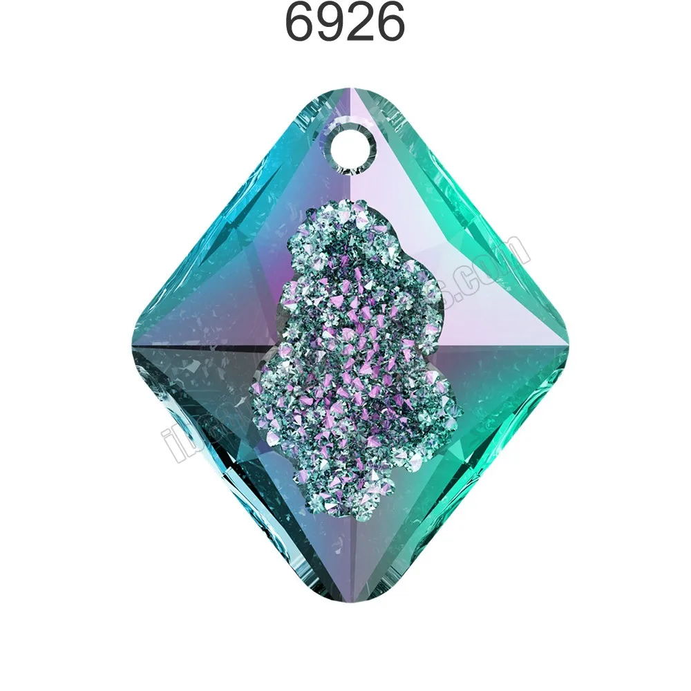 1 шт.) Кристалл от Swarovski 6926 растущий кристалл ромб кулон Австрия свободные бусины для DIY ювелирных изделий - Цвет: Crystal 001 VL P