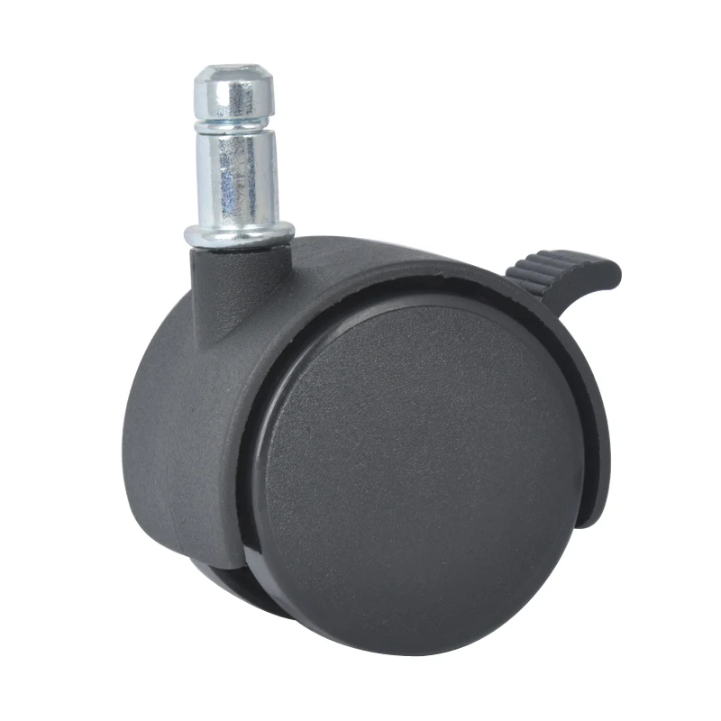 4PCS EDL 50mm Furniture Casters Wheels 25Kg PA Nylon Wheels Castors