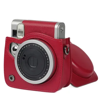 

PU Leather Bag Case Cover with Shoulder Strap For Fujifilm Instax Mini 90 Instant Film Photo Camera