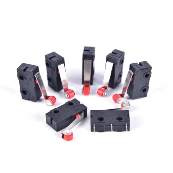 

10Pcs/Set Mini 3-Pin Tact Switch KW11-3Z 5A 250V Round Handle Clock Microswitch 828 Promotion