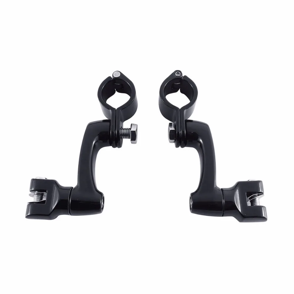 

Motorcycle 32mm 1 1/4" Highway Foot Pegs Mount Clamp For Harley Honda Suzuki Engine Guard