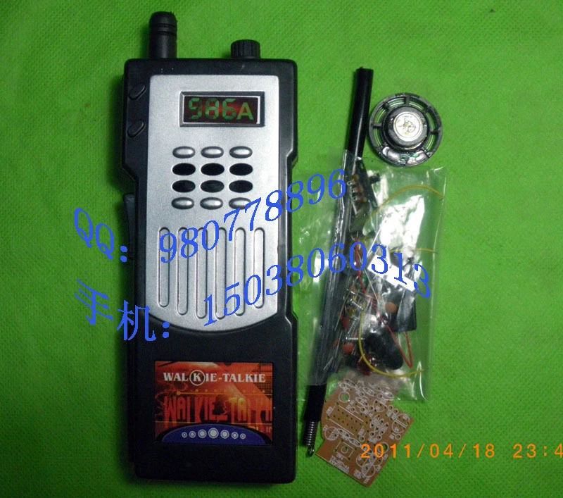 Jc986a Intercom Kit Parts Electronics Diy Kit Parts Produced Teaching Experiment To Send The Battery Kit Builder Electronic Kit Boxelectronic Dog Collars Uk Aliexpress