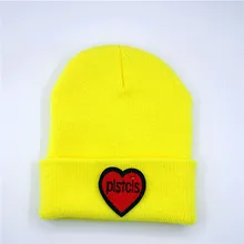 LDSLYJR хлопковая теплая вязаная шапка с вышитыми буквами love, зимняя теплая шапка Skullies, шапка бини для мужчин и женщин 03