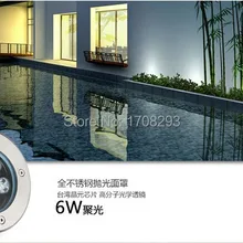 6 Вт светодиодный подземные лампы похоронен светодиодного освещения подземный светодиодный проект лампы AC85V-265V светодиодный открытый лампы на солнечных батареях IP65 высокое Мощность Светодиодный прожектор 10 шт./лот