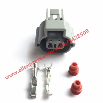 

10 Sets 2 Pin Female Automotive Connector Wire Plug Socket