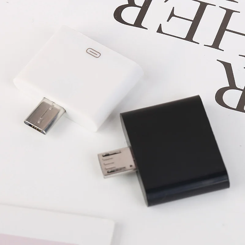 

Portable Mobile Phone Adapter Converter Charger Adapter 30 pin to micro adapter for Xiao Mi Hua Wei