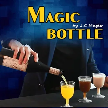 

Electric Magic Bottle by J.C Magic Stage Magic Tricks,Gimmick,Illusion,Liquid Magia,Bottle Vanishing,Toys,Joke