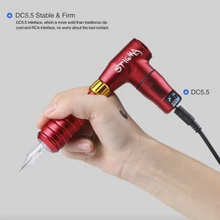 Профессиональная роторная татуировка машина пистолет для Liner Shader 8000 R/M DC 5,5 интерфейс тихий сильный двигатель татуировки M684