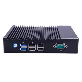 

Fanless Mini PC,Desktop Computer,Windows 10 Pro/Linux,Intel Celeron Quad Core J3160,[HUNSN BH04L],[COM/2HD/2LAN/4USB2.0/2USB3.0]