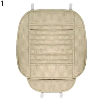 

Faux Leather Bamboo Charcoal Anti-slip Breathable Car Seat Pad Cover with Pocket