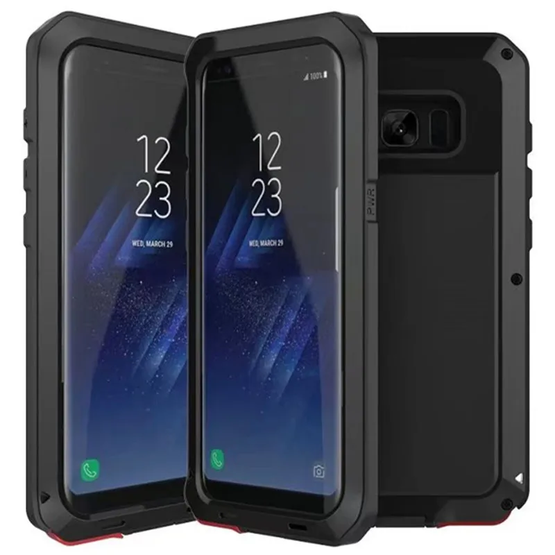 Классический металлический защитный водонепроницаемый чехол для Samsung Galaxy S8 PLUS S9