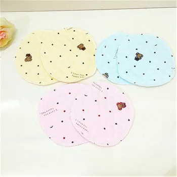 

10Pcs Reusable Breast Pad Nursing Pads For Mum Washable Soft Absorbent Baby Breastfeeding Waterproof Pregnant Cotton Pads 13cm
