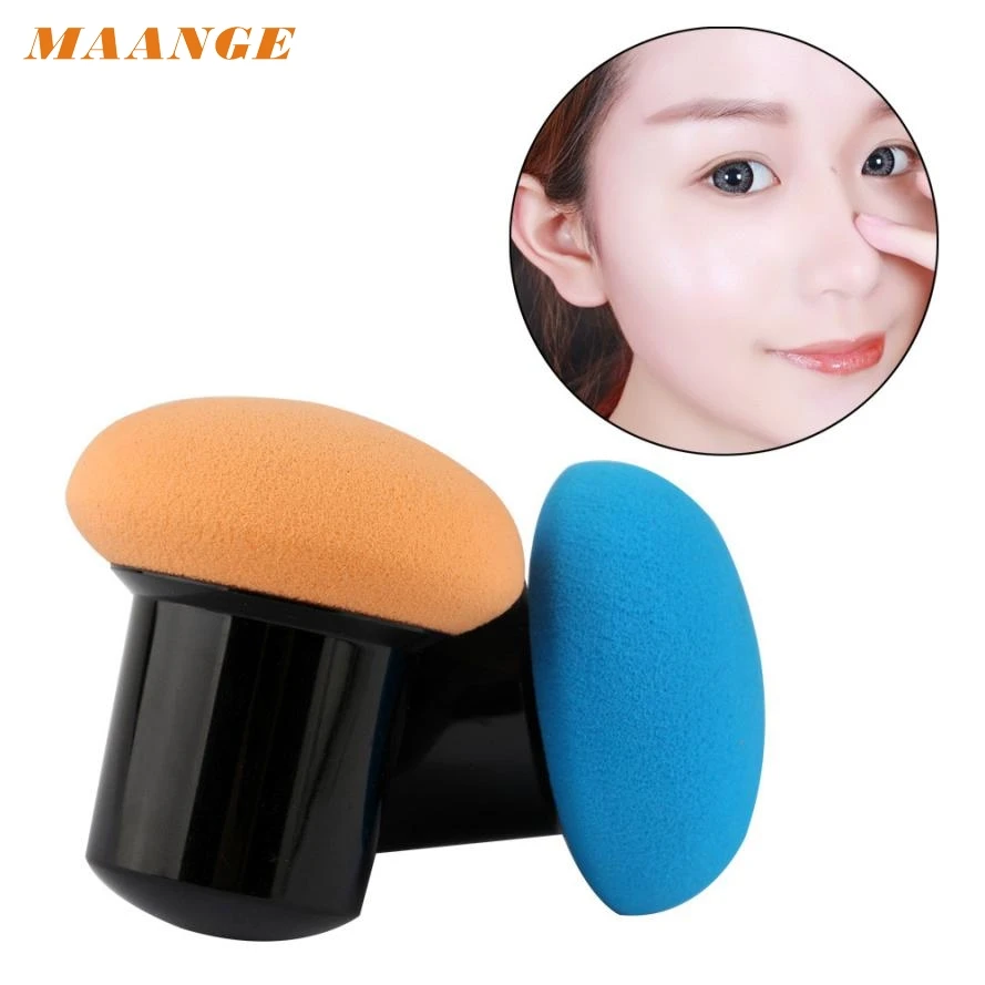 

1PC Cute Cosmetic Makeup Brush latex sponge Liquid Cream Foundation Makeup Brush Powder Puff Brush Brand Levert Dropship mar8