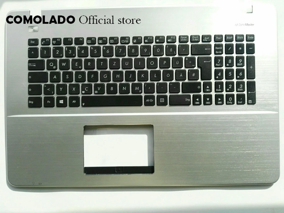 

GR Germany keyboard for Asus X751 X751LK X751LKB X751LN X751LNB with silvery palmrest keyboard GR Layout
