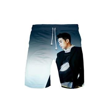 

Women's 3D NCT127 New Album Kpop templar 3DBoard Shorts Trunks 2019 Summer New Quick Dry Kpop Shorts Hip Hop Beach Wear