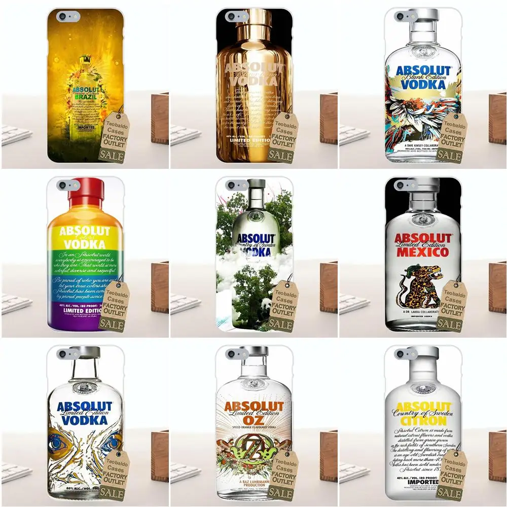 

Tpwxnx Soft Custom Design For Sony Xperia Z Z1 Z2 Z3 Z4 Z5 compact Mini M2 M4 M5 T3 E3 XA Absolute Vodka Bottle