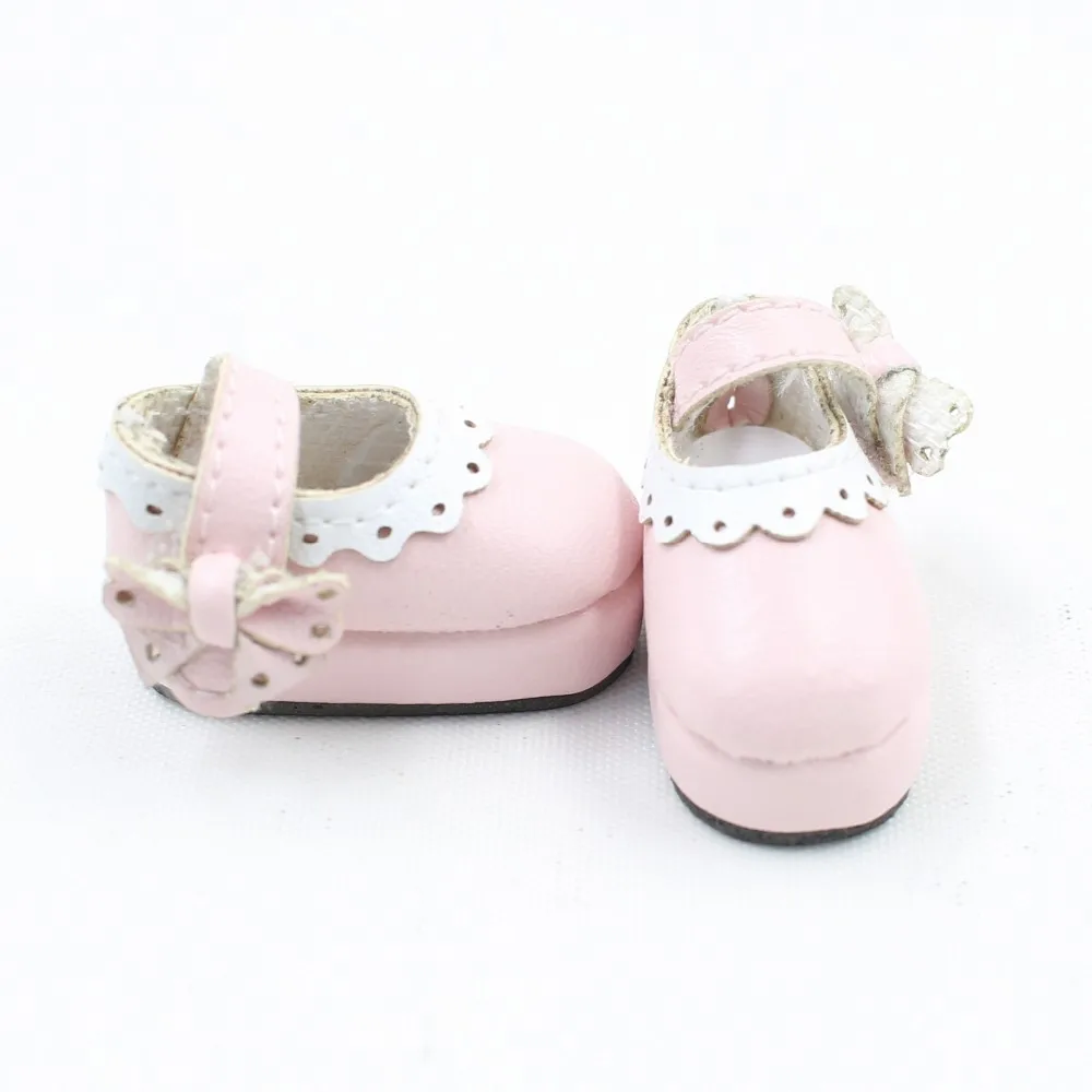 Blyth doll shoes with Bow Nine different colors can be choosing Cute Neo 1/6 BJD 14