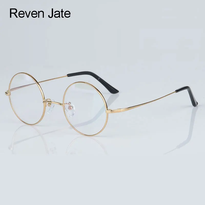 Reven Jate 8786 мужские титановые оптические очки, оправа круглой формы, очки по рецепту для мужчин, Rx очки, оправа для очков