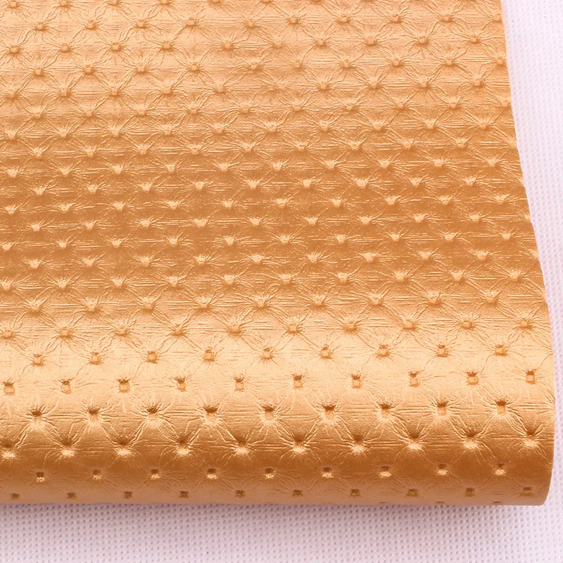 Lychee Life A4 Embossed Dot PU Leather Fabric High Quality Synthetic Leather DIY Sewing Material for Handmade Crafts - Цвет: 2