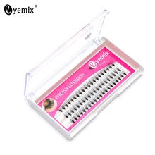 Eyemix синтетические ресницы длинные черные и толстые ресницы для наращивания 0,07 толщина C curl элегантные ресницы цена