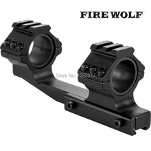 FIRE WOLF 1 шт. двойное кольцо из сплава прицел Moun кольца крепления 30/25,4 мм диаметр 11 мм ласточкин хвост Caza Охотничьи аксессуары