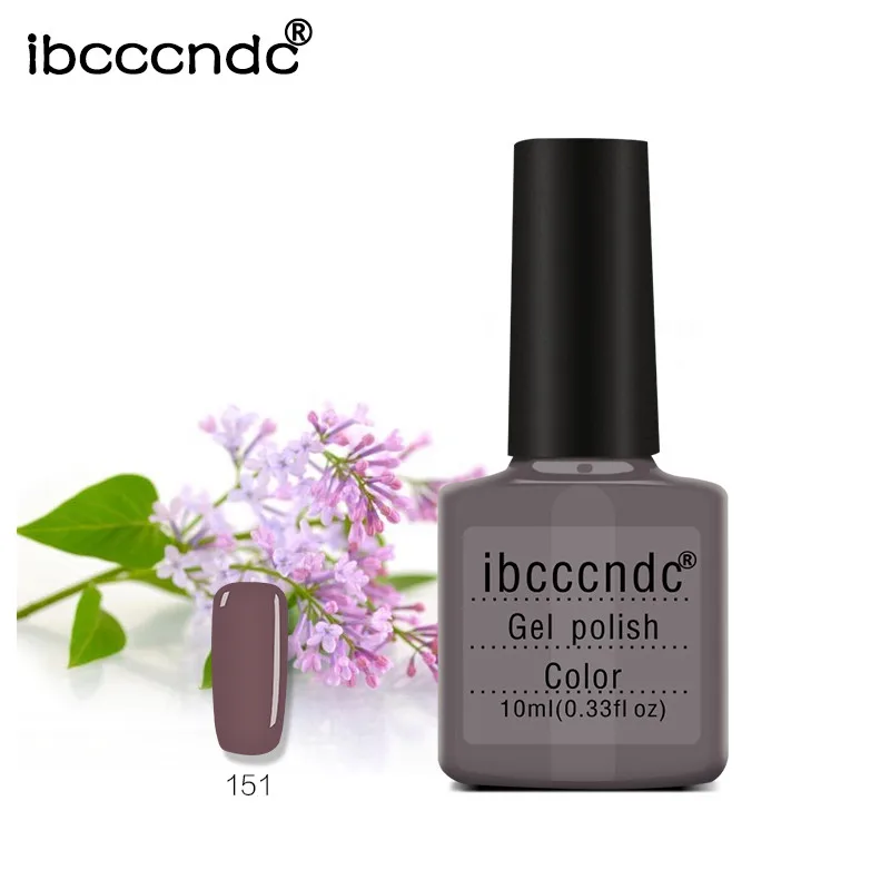 Ibcccndc гвоздь, лак, гель для женщин, коричневый блеск, искусство, лак, мода, теплые цвета, серия 10 мл, устойчивая косметика, макияж 19L0606