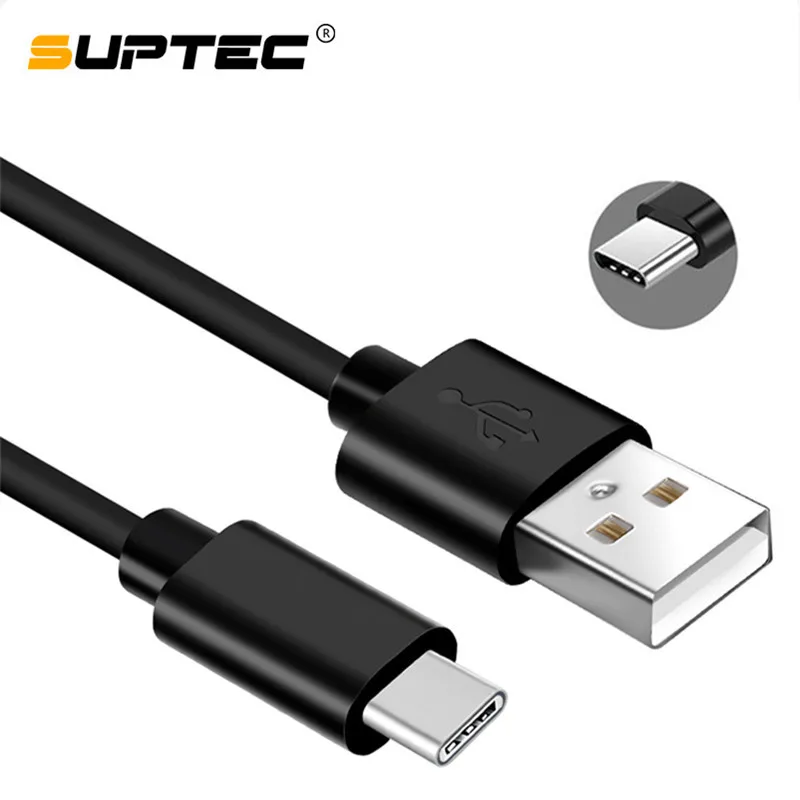 SUPTEC usb type C 2.4A кабель для быстрой зарядки usb type-c кабель для передачи данных зарядное устройство для телефона samsung S9 S8 Note 9 8 Xiaomi mi8 mi6 huawei