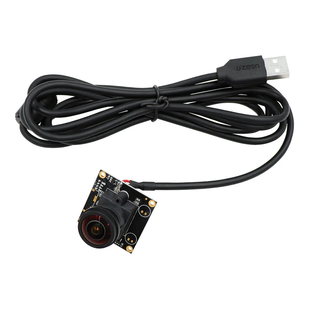  8MP Fisheye Wide View Angle 180 degree Sony IMX179 Webcam Manual Focus UVC OTG USB Camera Module fo