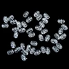 [100pcs] Transparent Clear Oval Pearl Cross Hole Beads Plastic Cross Way Bead Carp Fishing Accessory Saltwater Rig 3 Way Bead ► Photo 2/3