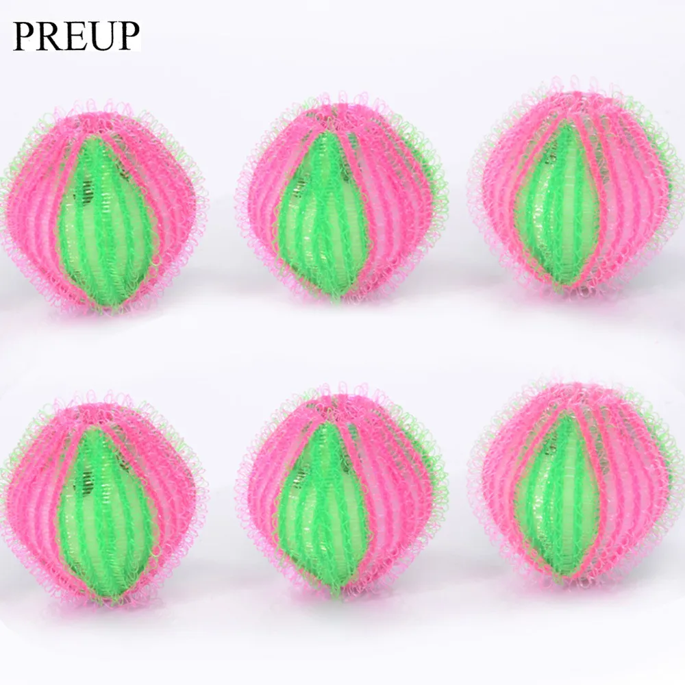 PREUP 6pcs/lot 35mm Magic Hair Removal Laundry Ball Clothes Personal