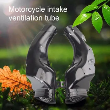 

1 Pair Motorcycle Ram Air Intake Tube Duct Pipe For Suzuki GSXR 600 750 1000 00-03 K1 ABS Plastic Motorbike Replacement Top