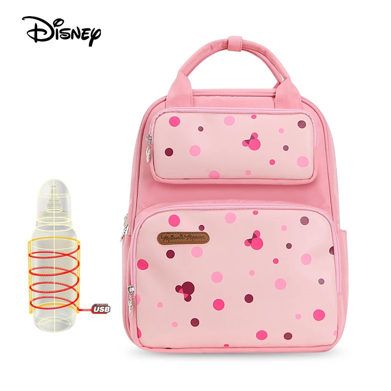  Disney 42 Style Mummy Maternity Nappy Bag Large Capacity Baby Mickey Mouse Diaper Bag Travel Backpa