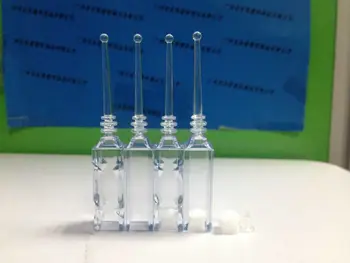 

clear palstic needle tube for serum cosmetic bottle 1ml container