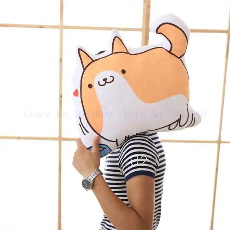 Aliexpress.com Comprar 47*43 cm Kawaii llorando Perro Perro muñeca de Trapo Almohada Cojín Juguetes de Peluche Animales de peluche Muñeca brinquedos