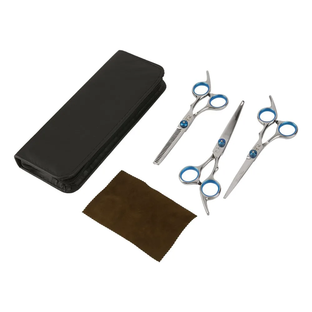 

6Pcs/Set Animals Pet Grooming Scissors Set Haircut Tools Kit Straight & Thinning Shears Comb Pet Haircut Hairdressing Tools