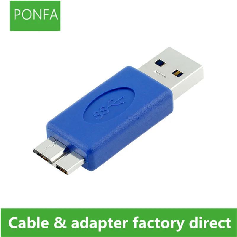 USB 3,0 A папа к Micro B адаптер USB3.0 AM к Micro B разъем расширитель конвертер