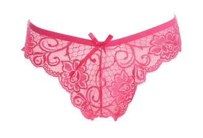 Solid Sexy Lace Lingerie Pajamas Women Underwear Panties Solid G-String Panty Lace Briefs Pattern Plus Size Soft Solid Beauty (11)