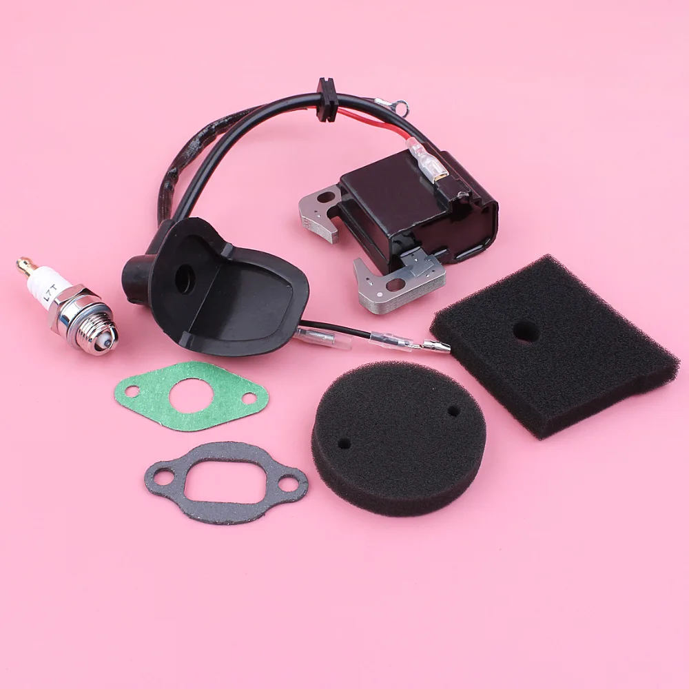 

Ignition Coil Air Filter Foam Spark Plug Gasket Kit For Robin NB411 EC04 BG411 2 Stroke Trimmer Brush Cutter Engine Motor Part