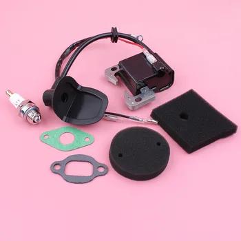 

Ignition Coil Air Filter Foam Spark Plug Gasket Kit For Robin NB411 EC04 BG411 2 Stroke Trimmer Brush Cutter Engine Motor Part