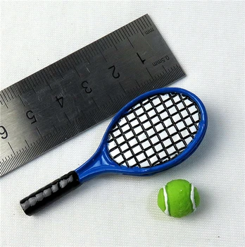 

1/6 Tennis Bat and Ball Models for 12''Action Figures Scene Accessories